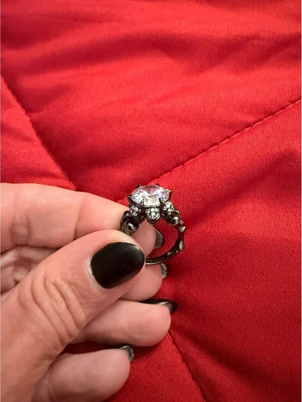 Ring vintage gothic